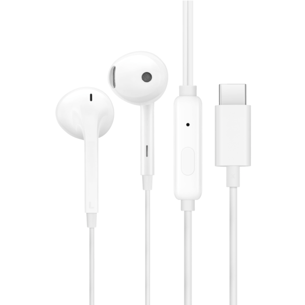 OnePlus Half In-Ear Wired Digital Earphones Type-C White